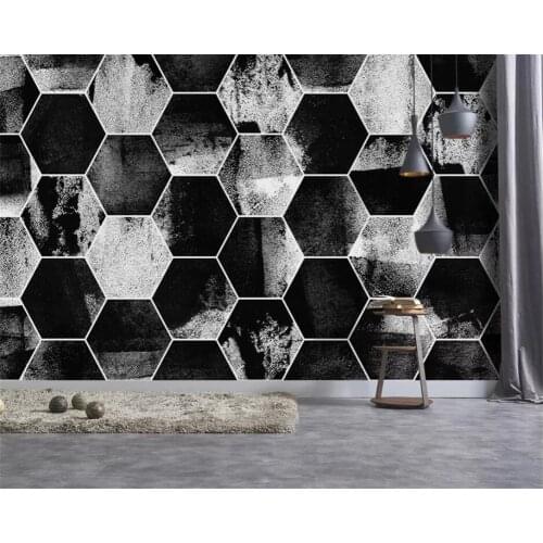 Beibehang Custom wallpaper 3D solid geometric background wall graphic simple living room bedroom mural papel de parede