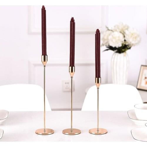 Candle Holders Candles Home Decoration Accessories Western-Style Food Wedding Decorations Candlelight Dinner Props Ornaments