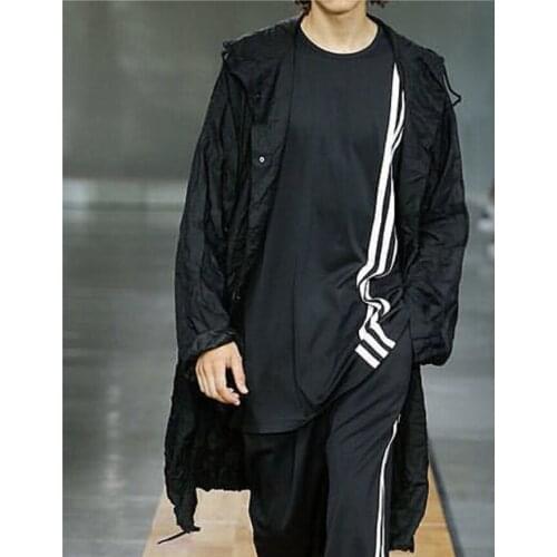 S-6XL 2020 New Mens clothing Loose lovers short sleeve T-shirt male plus size Singer costumes