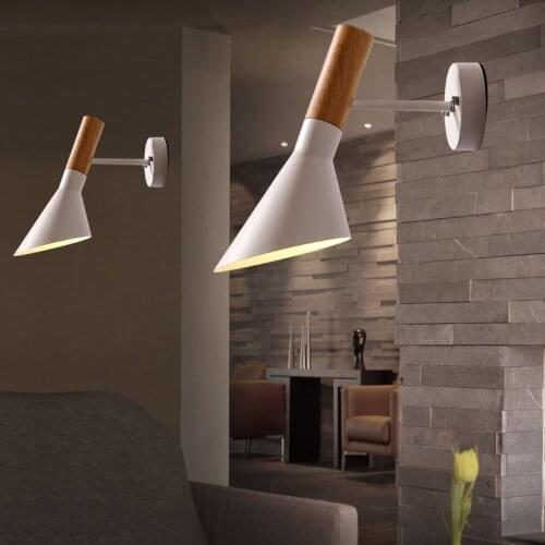 Nordic modern wall light minimalist loft industrial state town restaurant iron bedroom bedside Wall Lamps GY307