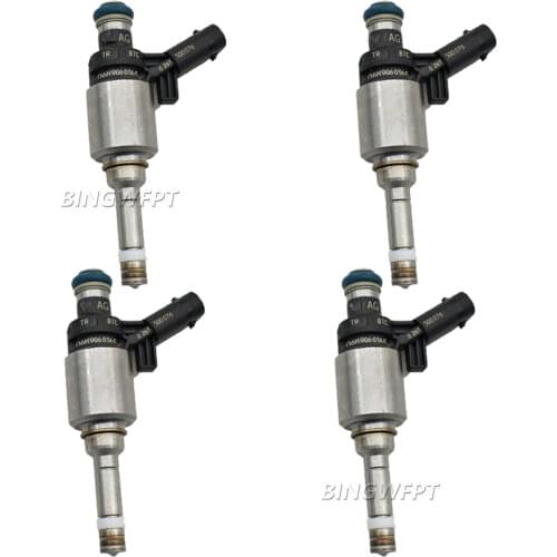 Original 4pc 06H906036G 06H906036E 06H906036P fuel injector for Volkswagen BEETLE CC EOS PASSAT PASSAT CC TIGUAN JETTA2.0T L4