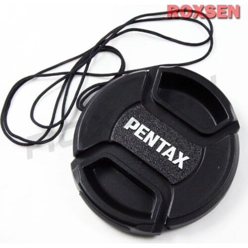 62mm 62mm Snap-on Pinch Lens Cap for Pentax PK K mount DA AF manual camera lens K3 K50 KS2 K5 K30 K52 K5II 18-135mm