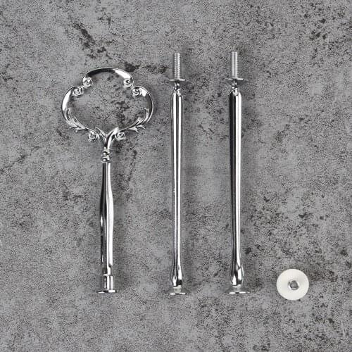 10Pcs Hot Cake Stand Fitting Small Sun Flower Design No Plates 2020 New Arrive 3tier