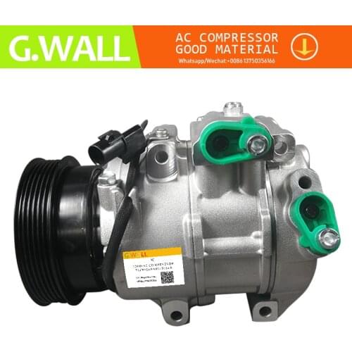 6SBV16 AC COMPRESSOR FOR KIA RIO 1.5L CERATO 1.6 CRDi 2004-2012 11270-24500 8C271-00450 11270-28800 P30013-2270 P30013-2271