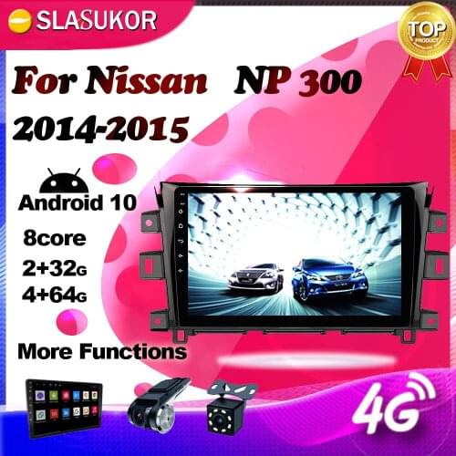 Android 10.0 Multimedia Player For Nissan NAVARA Frontier NP 300 2011 2012 -2016 Navigation GPS 4G Car Radio keine No 2din DVD