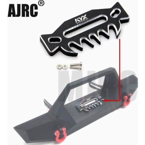 RC climbing car toy universal metal winch rope guide for TRX-4 AXIAL SCX10 II trx-6 D90 D110 90046 90047 TRX4 front bumper winch
