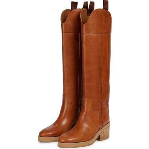 AVVVXBW Women's High Boots