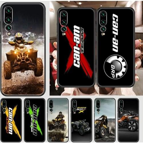 Can am team car logo Phone case For Huawei P Mate P10 P20 P30 P40 10 20 Smart Z Pro Lite 2019 black 3D funda fashion cell cover