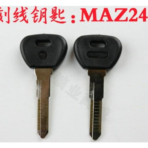 DAKATU MAZ24 Engraved Line Key Blade for MAZDA M3 haima 2 in 1 LiShi scale shearing teeth car key locksmith tool