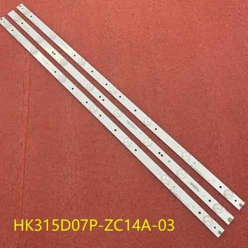 Kit 3pcs LED backlight strip For H32PA3100 671-315D3-21401 HK315D07M HK315D07P-ZC14A-03