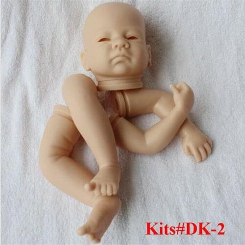 Reborn Doll Kits for 18inches Soft Vinyl Reborn Baby Dolls Accessories for DIY Realistic Toys for DIY Reborn Dolls Kits#dk-2