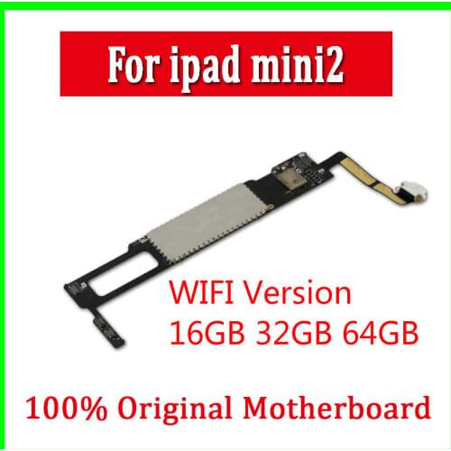 100% Original Unlocked for Ipad Mini 2 Motherboard,32gb Wifi Version for Ipad Mini 2 Logic Boards with IOS System,Free Shipping