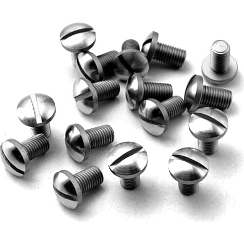 416 Stainless Steel Heavy Duty CNC Slotted Screws Bolts Kit Replacement For 1911 Grips Model Repair Tool Parts