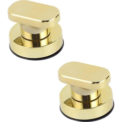 New Suction Cup Handle Door 2 Pieces Suction Cup Handle Drawer Cabinet Fridge Door Glass Portable Mobility Handle