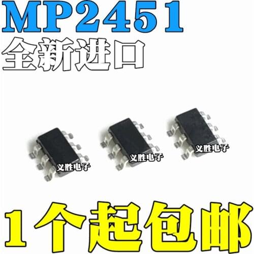 New and original MP2451DT-LF-Z IV7beginning SOT23-6 Buck converter DC - DC chip, integrated circuit