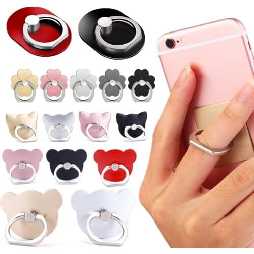 NEW Universal Finger Ring Mobile Phone Smartphone Stand Holder For iPhone Xiaomi Samsung Smart Phone IPAD MP3 Car Mount Stand
