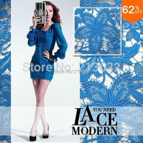 PQYY119 african guipure lace water soluble chemical lace hollow out african chemical lace water soluble tecido feltro wedding