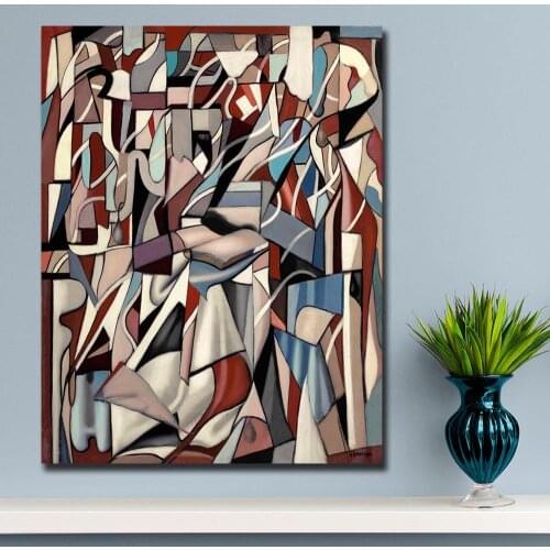 Tamara de lempicka The Reader III Fashion Oil Painting Prints on Canvas, Wall Pictures For Home Decoration Wall Decor Unframed