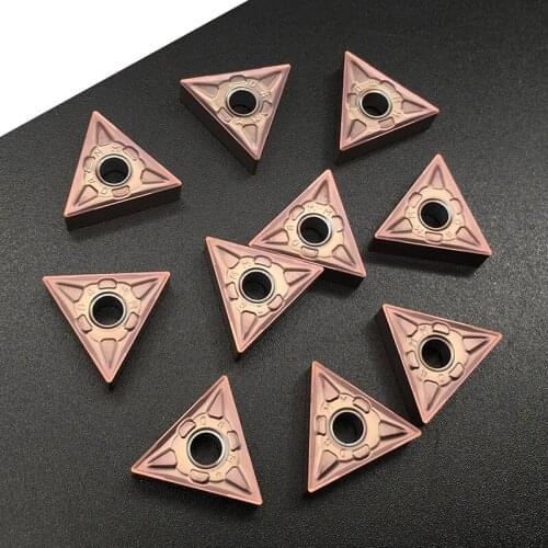 10pcs TNMG160404 MM 1125 CNC Lathe Cutter Tools Carbide Inserts External Turning Tool TNMG 160404 High Quality Blade