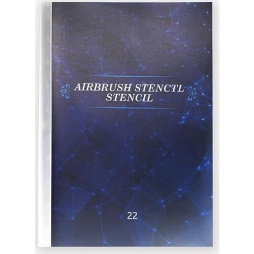 Book 22 Insect Animals Flower Pets Reusable Airbrush Tattoo Stencil Contains 88 Unique Stencil Designs for Kids Women Boys