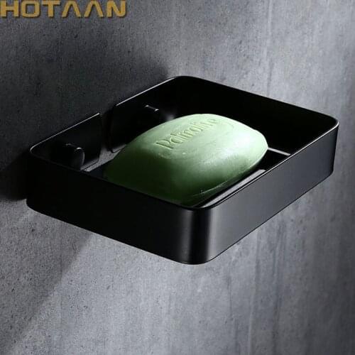 Rust-resistant SUS304# Stainless Steel Wall-mounted Strong Soap Dish Holder Bathroom Accessories Shower Soap Basket Rack YT-7022