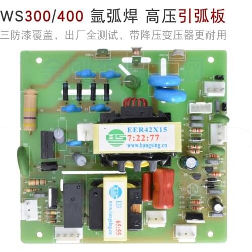WS300 400 Inverter Argon Arc Welding Machine High Voltage Arc Starting Plate with 65:55 Transformer Circuit Board