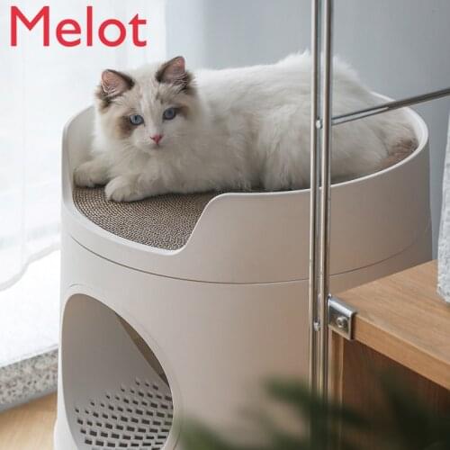 Cat Litter Box Kitty Litter Box Cat Litter Box Furniture Covered Litter Box Arenero Gato Cerrado Litter Pan