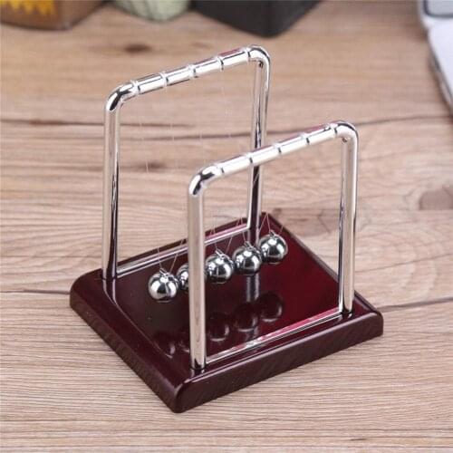 1Pcs Newton Cradle Desk Pendulum Pendants Funny Toy Balance Balls Office Home Indoor Decoration Creative Decompression Ornaments