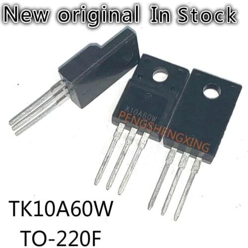 10PCS/LOT K10A60W TO220F TK10A60W 600V 9.7A TO-220F New original spot hot sale