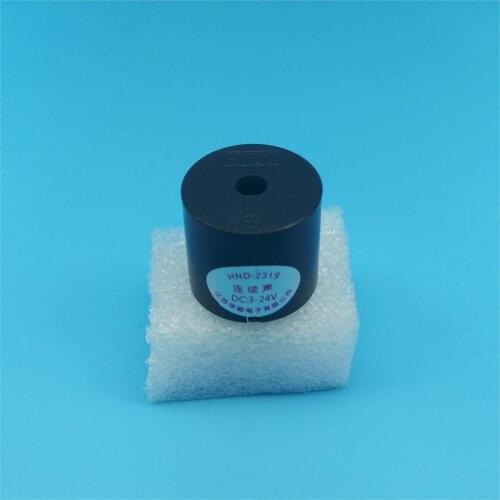 30PCS / lot ,Active piezoelectric buzzer 23 * 19mm 2319 3-24V DC, Free Shipping