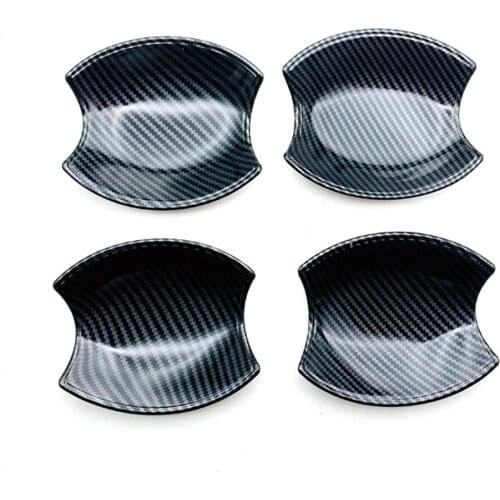 For Nissan Note 2020 2021 2022 ABS Chrome Outer Side Door Handle Cup Bowl Cover Trim Stickers Car Styling Accessories 4pcs