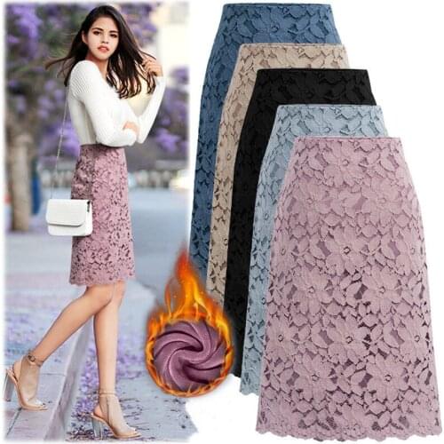 ALTHCNPP Lace Pencil Skirts