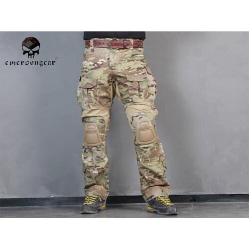 EMERSON Gen3 Combat Pants Army Military bdu Trousers with Knee Pads Multicam EM8527