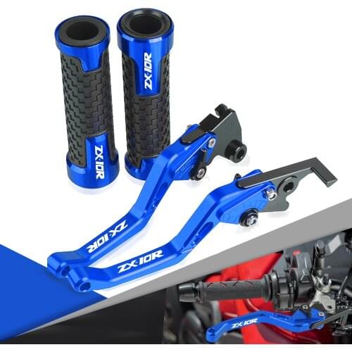 For KAWASAKI ZX10R ZX 10R zx10r 2006-2015 2014 ZX-10R Motorcycle Brake Clutch Lever Handle Grips handle bar brakes Accessories