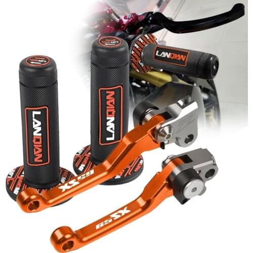 Motorcycle Dirt Bike Brake Clutch Levers Hand Grip Handlebar For 65SX 65 SX 2004-2013 2012 2011 2010 2009 2008 2007 2006 2005