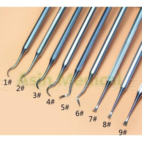 New Arrival 1#-9# Manual scaling of cleaning teeth Removal of calculus oral dental tools kits