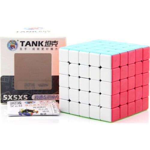 Original High Quality ShengShou Tank 5x5x5 Magic Cube 5x5 Speed Puzzle Christmas Gift Ideas Kids Toys For Children