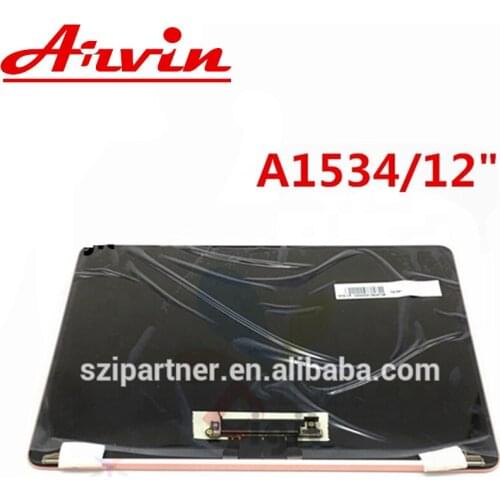 Original Gold Silver Grey Rose Gold 12'' A1534 Screen Display Assembly For Macbook Retina 12'' A1534 LCD Complete 2015 2016 2017