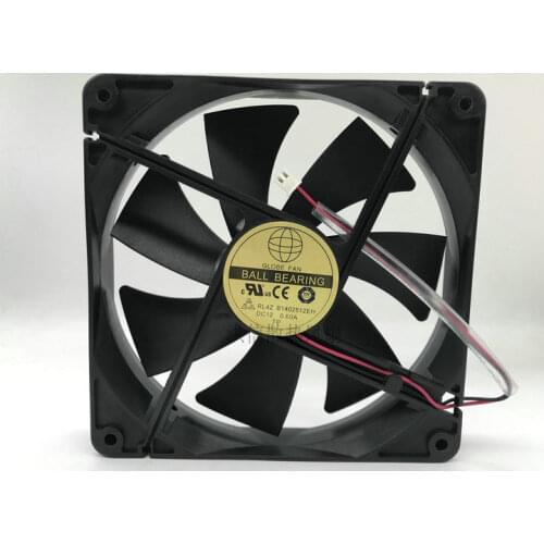 Rl4z b1402512eh 12V 0.60a 14025 double ball 14cm cooling fan