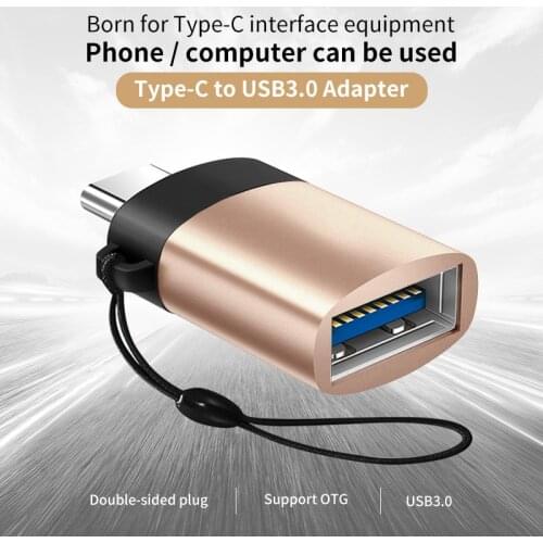 Type C To USB 3.0 Male To Female Converters USB C OTG Adapter for MacbookPro Huawei Mini USB Adapter Type-C OTG Cable Converter
