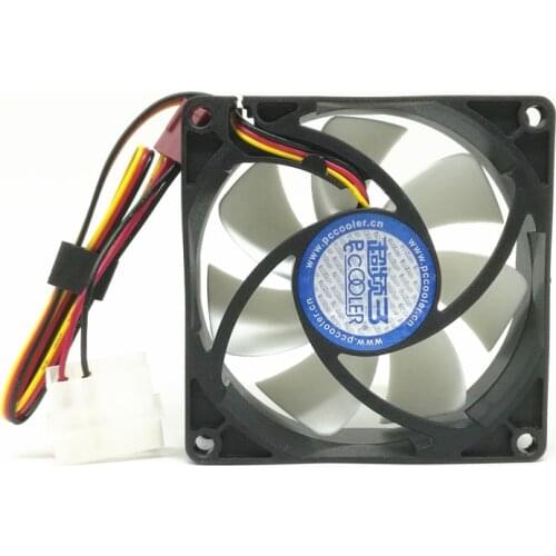 New Hydro bearing DC12V Silent 80MM 8025 80*80*25MM 8*8*2.5CM chassis fan Computer case fan 3pin and 4D