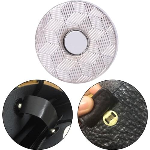 14/18mm 10pcs Magnetic Button Clasp Purse Handbag Clothing Craft Sewing DIY Tool
