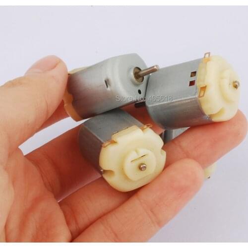 20pcs 6V 7000rpm 3-6v 16500rpm 25MM height Standard 130 motor Micro DC motor Free shipping