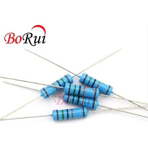 20pcs Metal Film Resistor 2W 1% 16R 18R 20R 24R 27R 30R 36R 39R 43R 51R 56R 62R 68R 75R 82R ohm