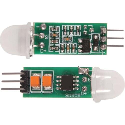 6pcs/lot Human Motion Sensor HC-SR505 Mini Infrared PIR Detector Module High Power Digital Measurement Suitable For Arduino