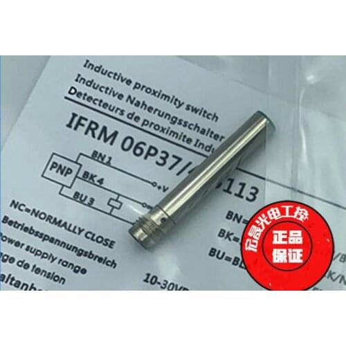 BAUMER NET IFE IFRM 06P37 / 405113 DC 3-line PNP. NC inductor sensor