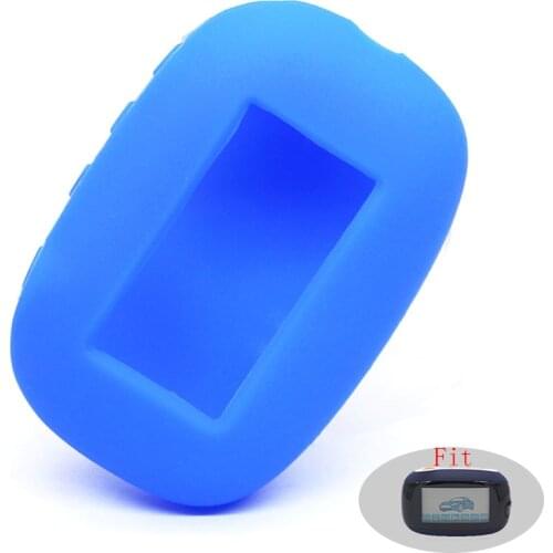 Russian B92 Silicone Case Cover For Starline B92 B96 X96 LCD Remote Only Two Way Car Alarm Starline Case Trinket protect shell