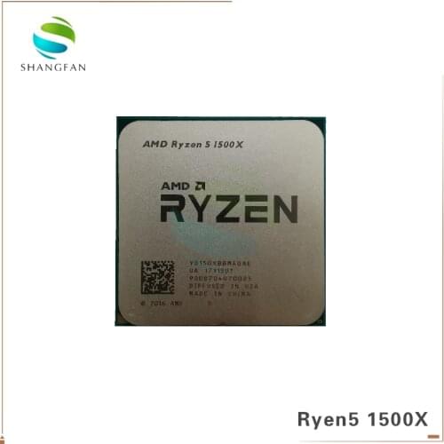 AMD Ryzen 5 1500X R5 1500X 3.5 GHz Quad-Core CPU Processor L3=16M 65W YD150XBBM4GAE Socket AM4