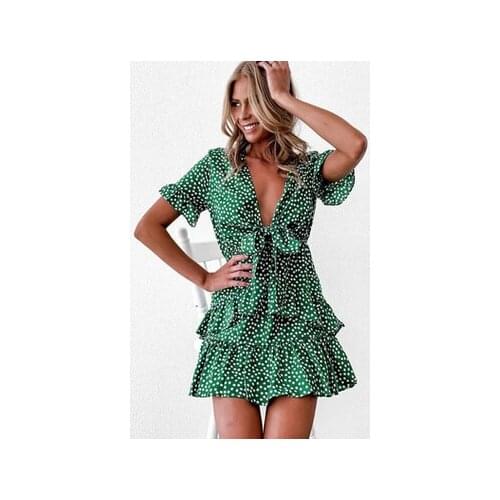 Летние платья в горошек Gaono China At AliExpress