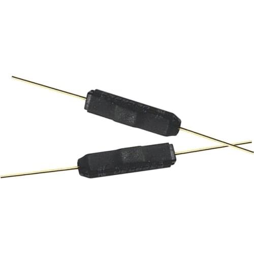 Reed switch GPS-14B 2 * 14 Reed switch plastic type anti-vibration anti-damage magnetic switch normally closed